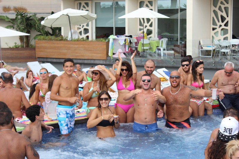 Sunday Pool Party at Whitelace
